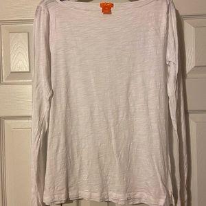 Joe Fresh long sleeve white tee